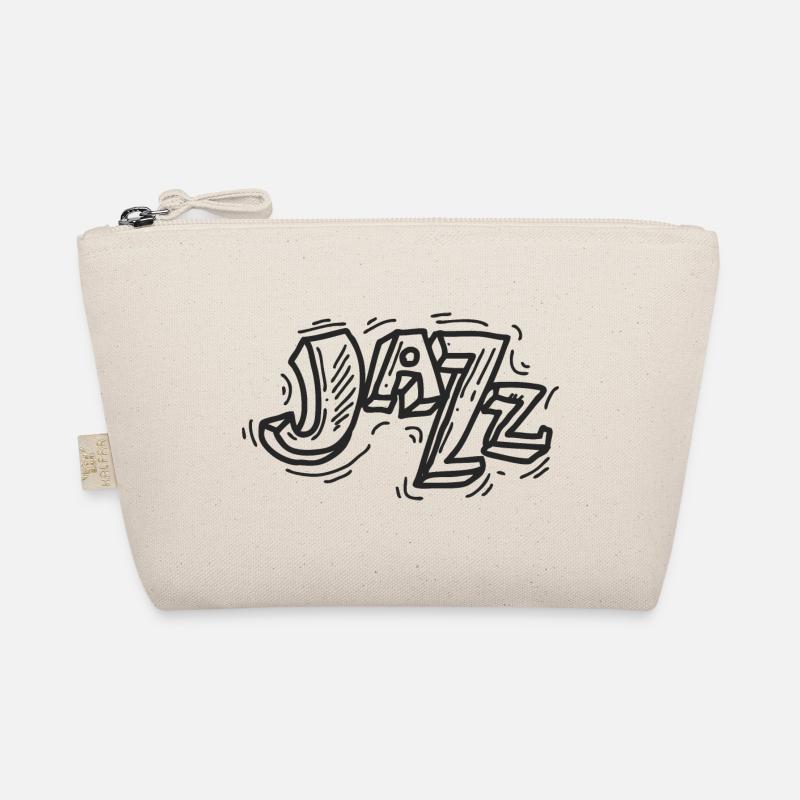 Verliebter Jazz Bio-Täschchen