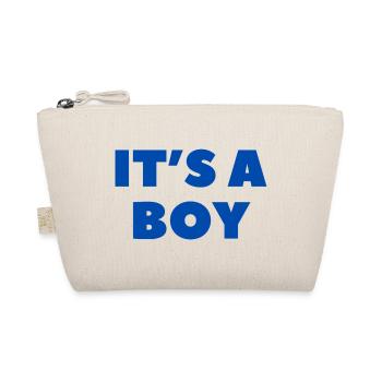 It’s a Boy - Es ist ein Junge - Gender Reveal - Trousse biologique - nature - Devant