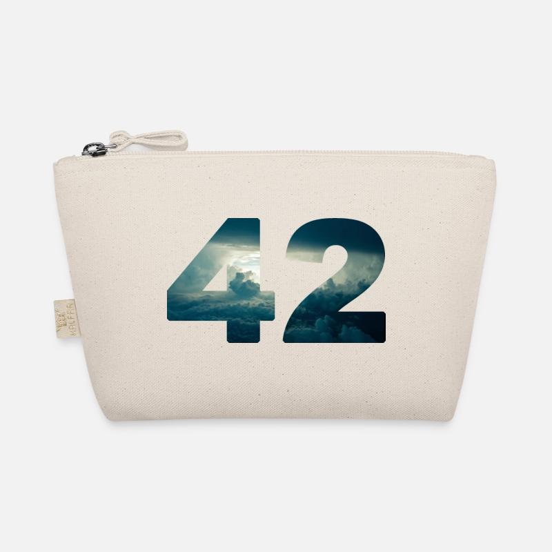 42 clouds answer to all ask douglas universe Organic Pouch