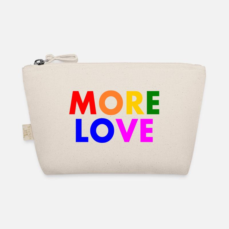 More love - Bio-Täschchen - Natur