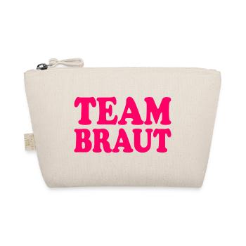 Team braut - Bio-Täschchen - Natur - Vorne