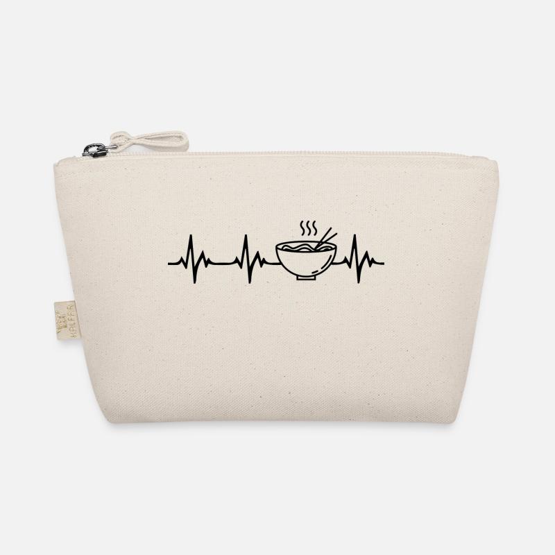 Ramen Heartbeat Organic Pouch