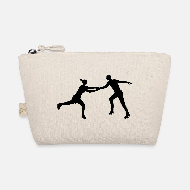 Eiskunstlauf Eleganz zu zweit Bio-Täschchen