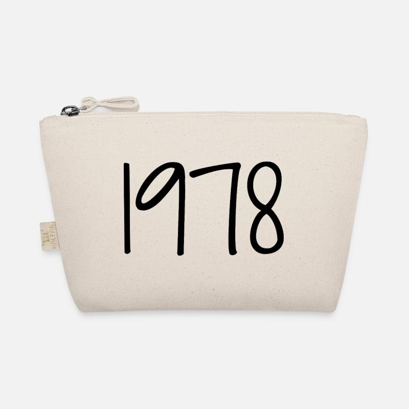 1978 Retro 1978 Geburtstag 1978 Vintage 1978 - Bio-Täschchen - Natur