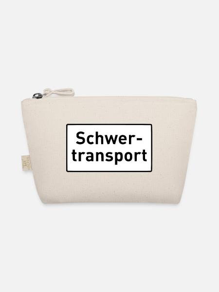 Schwertransportschild Schwertransport BF3 BF4 - Bio-Täschchen - Natur