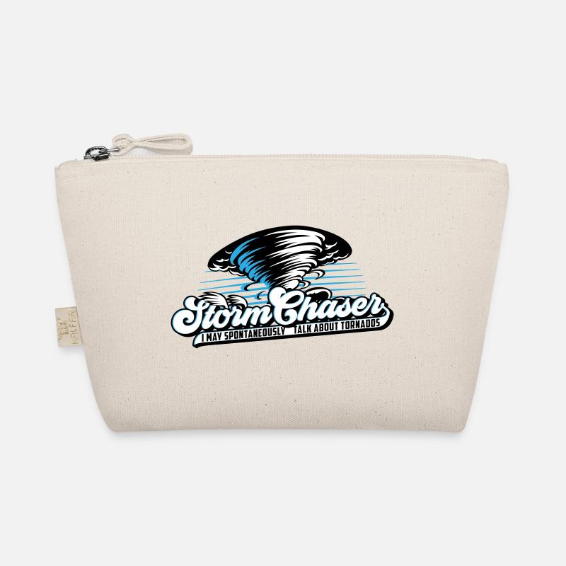 Colors can be changed | Storm Hunter Tornadoes Weather Organic Pouch