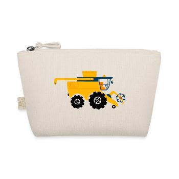 Combine harvester Farmer, Agriculture - Organic Pouch - nature - Front