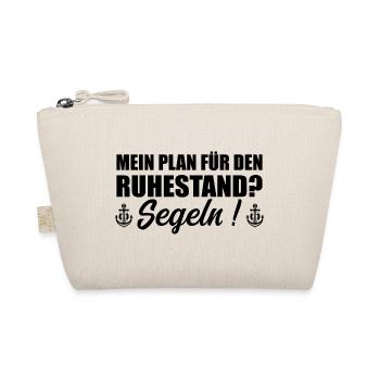 Mein Plan Für Den Ruhestand? Segeln! - Bio-Täschchen - Natur - Vorne