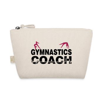 Gymnastics Trainer, Gymnast, Gymnastics Coach - Organic Pouch - nature - Front