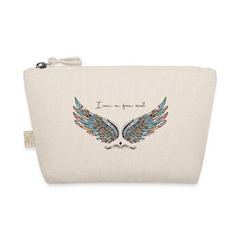 I am a free soul - Organic Pouch - nature - Front