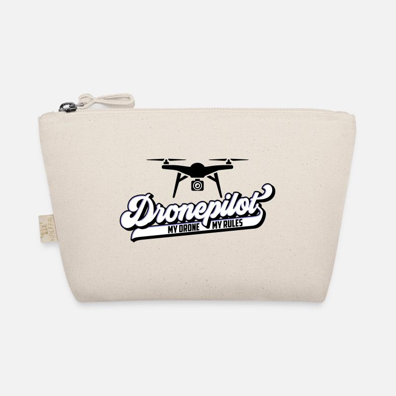 Farben änderbar | Drohnenpilot Dronepilot Bio-Täschchen