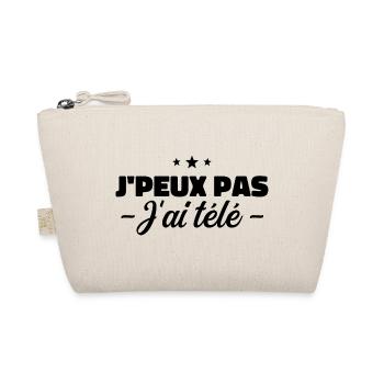 J'Peux Pas J'Ai Télé - Humour - Trousse biologique - nature - Devant