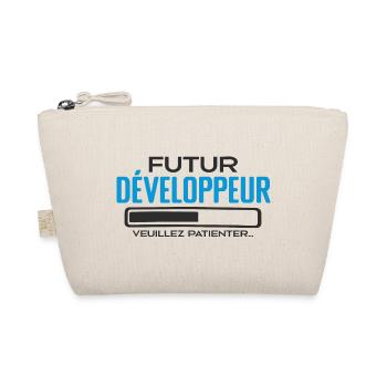 Future Développeur Idée Cadeau Future Développeur - Trousse biologique - nature - Devant