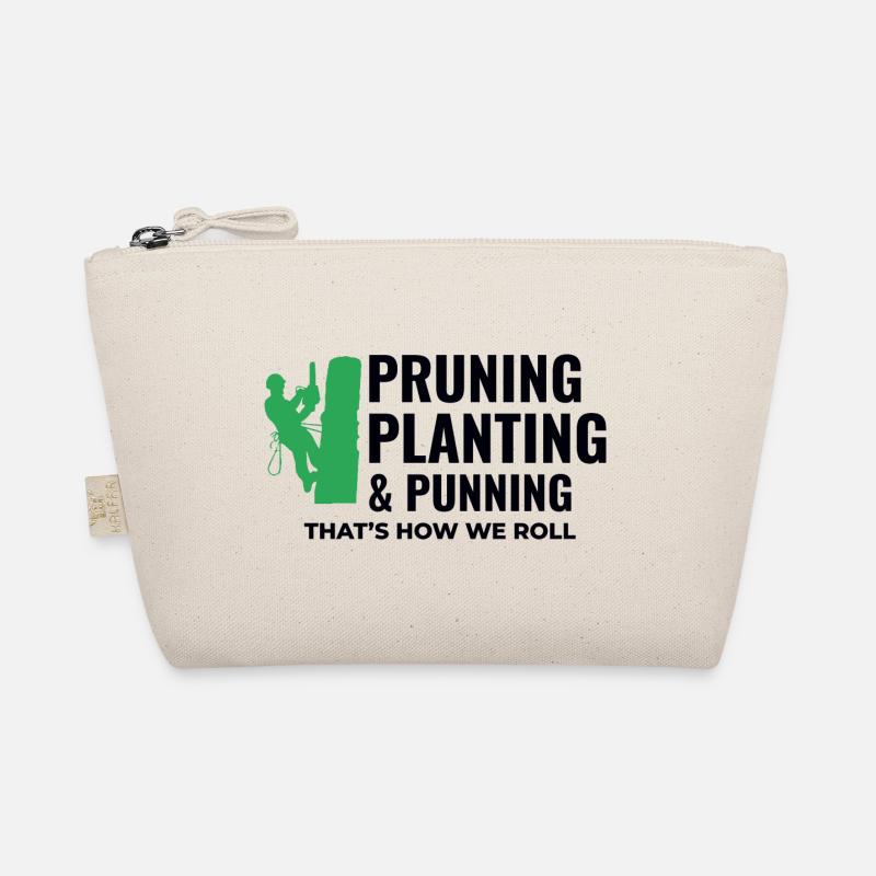 Baumpfleger Baumchirurg Kletterer Klettertrimmer Bio-Täschchen