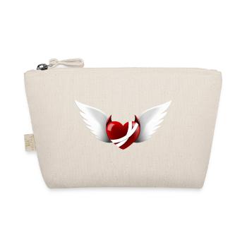 Cœur du diable avec ailes d’ange - Trousse biologique - nature - Devant