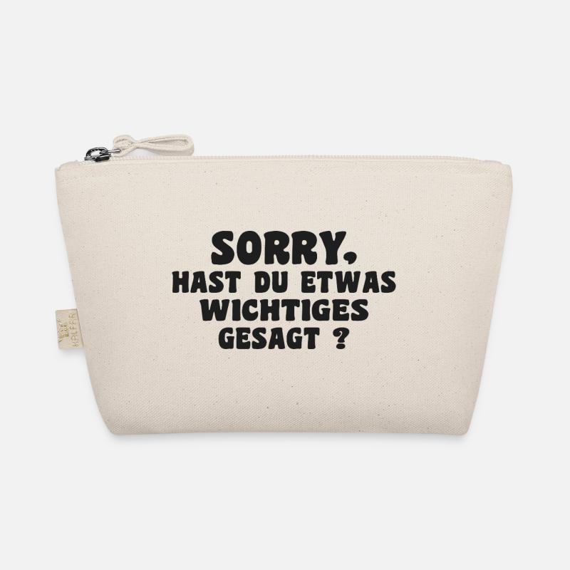 Désolé, avez-vous dit quelque chose d’important Trousse biologique