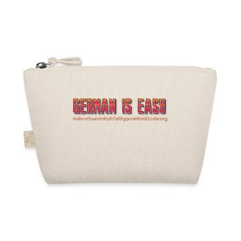 German is easy - Organic Pouch - nature - Front