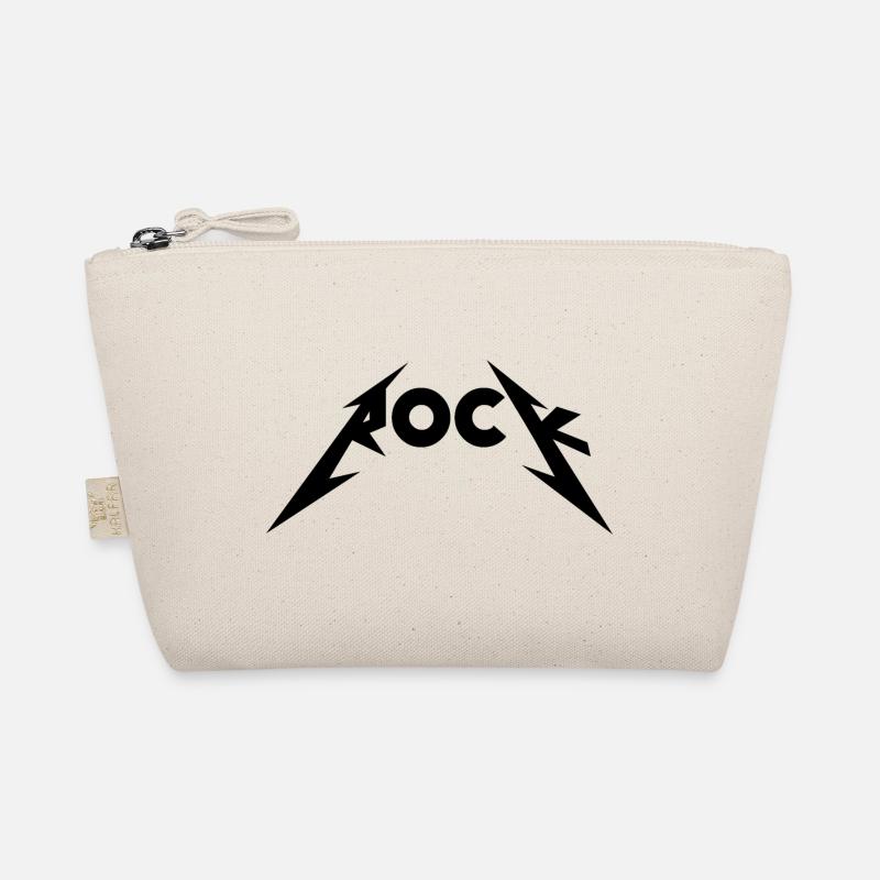 Rock,Rock Kleidung,Rock Musik - Bio-Täschchen - Natur