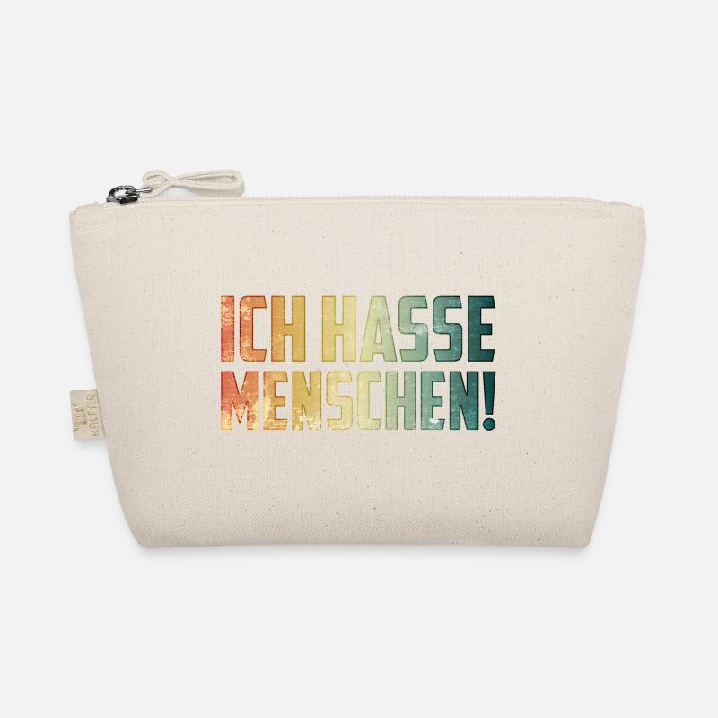 Ich hasse Menschen Bio-Täschchen