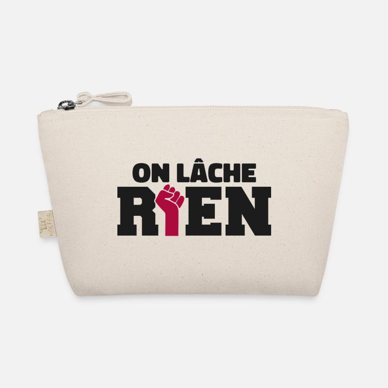 Wir lassen nichts los - Bio-Täschchen - Natur