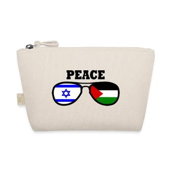 Peace for free palestine israel - Organic Pouch - nature - Front