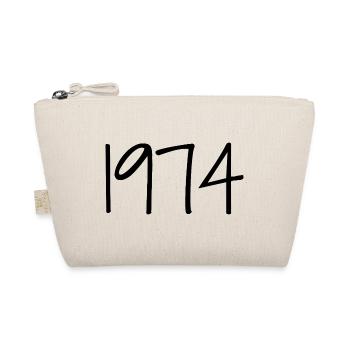 1974 Retro Style 1974 Geburtstag 1974 Vintage - Bio-Täschchen - Natur - Vorne