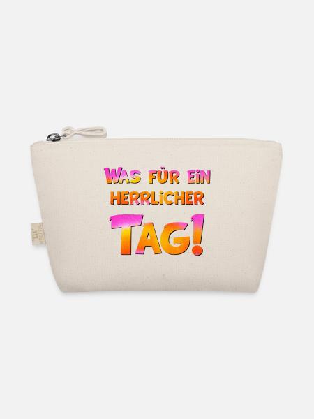 Was für ein herrlicher Tag! - Bio-Täschchen - Natur