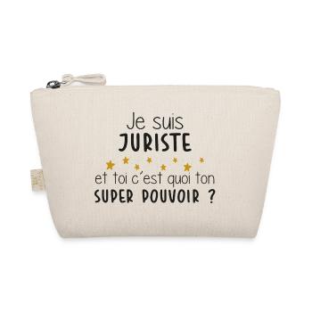 Juriste - Super Pouvoir - Cadeau - Métier - Juge - Trousse biologique - nature - Devant