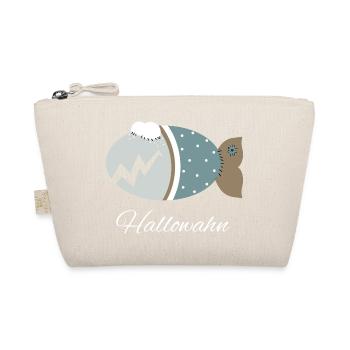 Kuschelfisch Zombiefisch Hallowahn no Hintergrund - Bio-Täschchen - Natur - Vorne