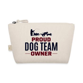 Husky Sledding Sled Dog Racing Alaskan Racers - Organic Pouch - nature - Front