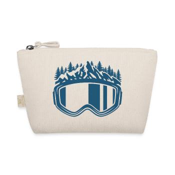 Ski, masque de ski, après-ski, sports d’hiver, vacances au ski - Trousse biologique - nature - Devant
