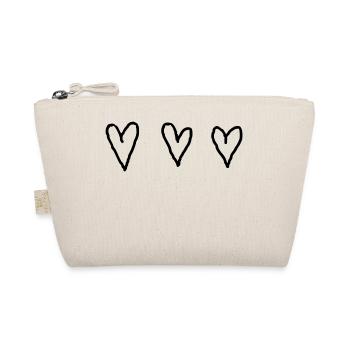 3 Coeurs - Trousse biologique - nature - Devant