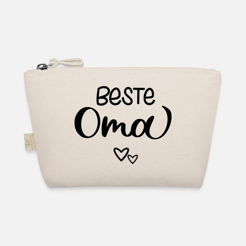 Beste Oma - Bio-Täschchen - Natur