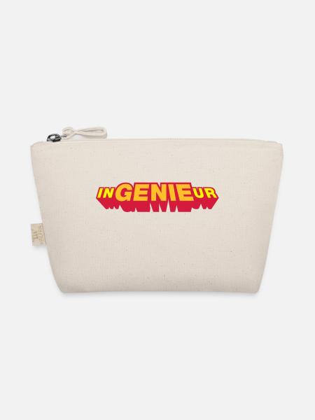 engineer, three-color - Organic Pouch - nature - Front