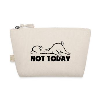 Not today - Tired and lazy - Lama - Organic Pouch - nature - Front