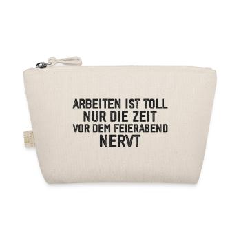 Funny Work Gift - Organic Pouch - nature - Front