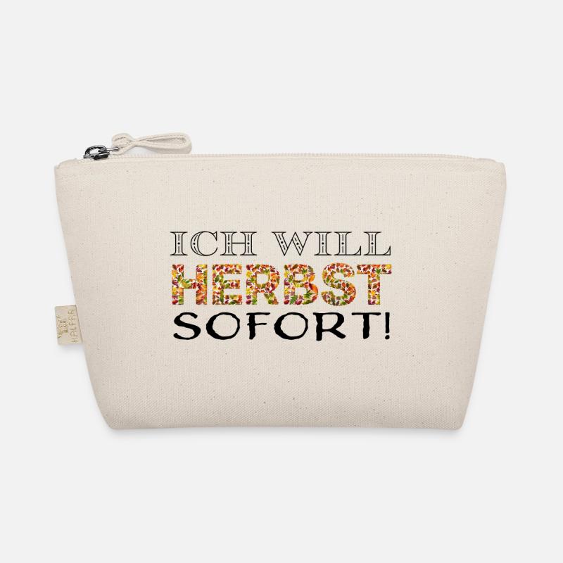 Ich will Herbst. Sofort! Bio-Täschchen