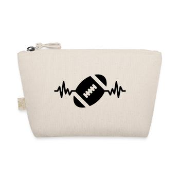 rugby is life - Organic Pouch - nature - Front