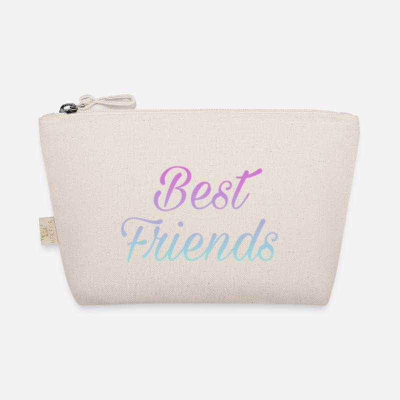 Best friend - bester Freund - Bio-Täschchen - Natur
