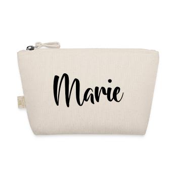 Name - Marie - Bio-Täschchen - Natur - Vorne