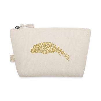 Motifs illustrés avec des poissons - Trousse biologique - nature - Devant