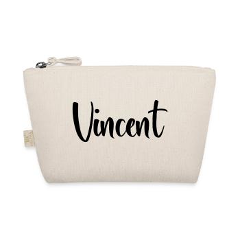 Vorname Vincent - Bio-Täschchen - Natur - Vorne