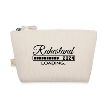 Ruhestand 2024 loading - Bio-Täschchen - Natur - Vorne