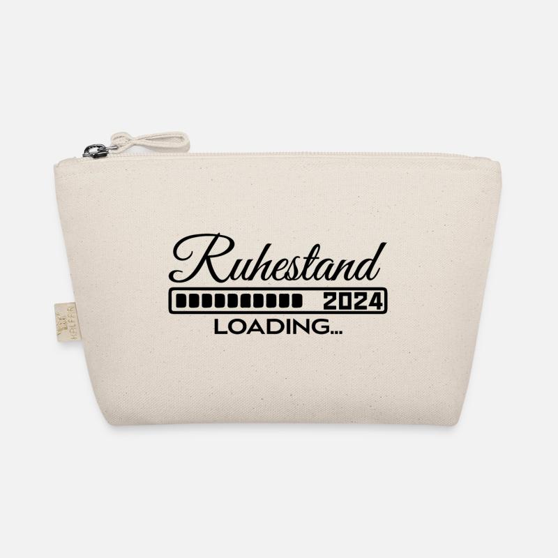 Ruhestand 2024 loading - Bio-Täschchen - Natur