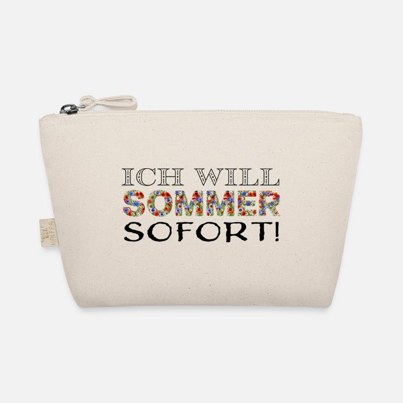 Ich will Sommer. Sofort! Bio-Täschchen