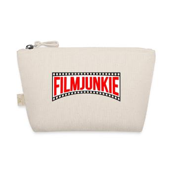 Farben änderbar | Film Junkie - Bio-Täschchen - Natur - Vorne