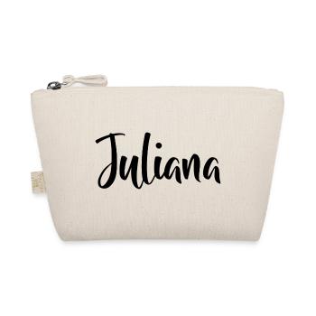 First name Juliana - Organic Pouch - nature - Front