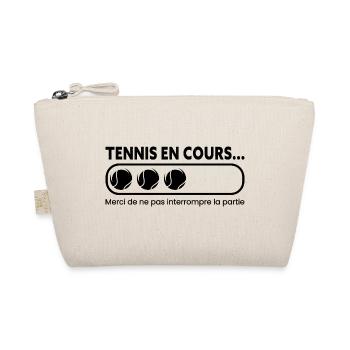 Tennis En Cours Partie - Trousse biologique - nature - Devant