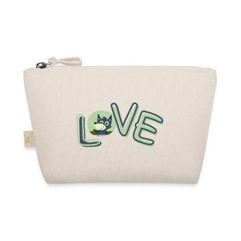 love - Bio-Täschchen - Natur - Vorne