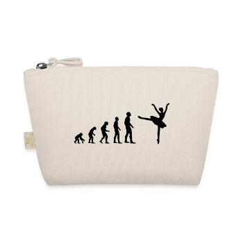 Ballerina Ballett Evolution - Bio-Täschchen - Natur - Vorne
